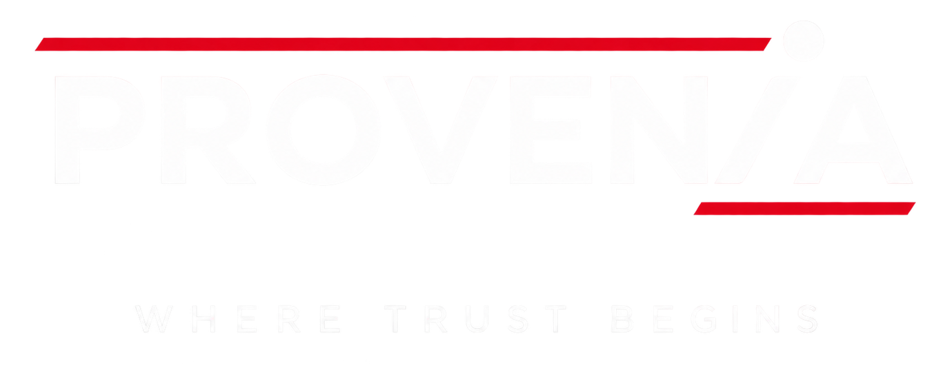 Provenia — Where Trust Begins